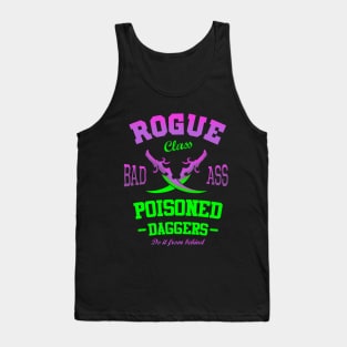 Rogue WoW Daggers Gamer Tank Top